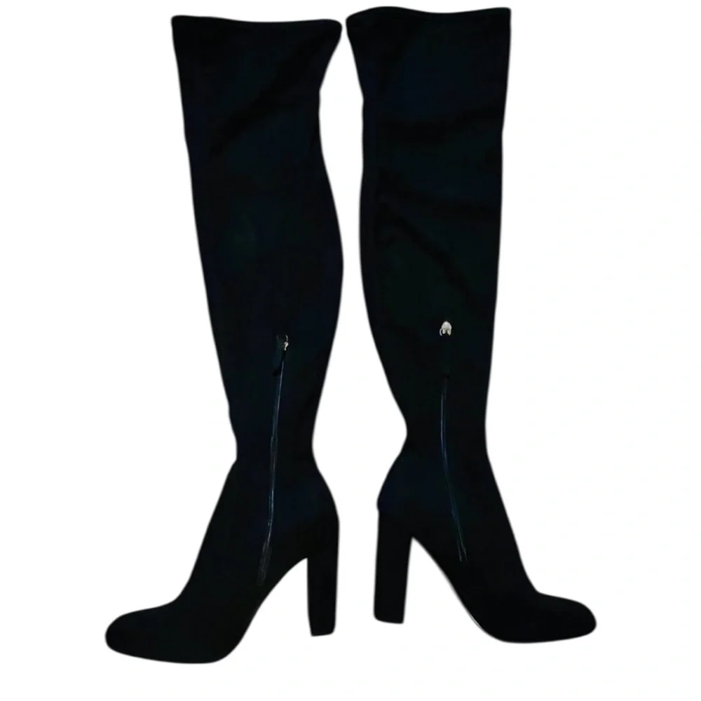 Steve Madden Mozee Embroidered Over-The-Knee Boots